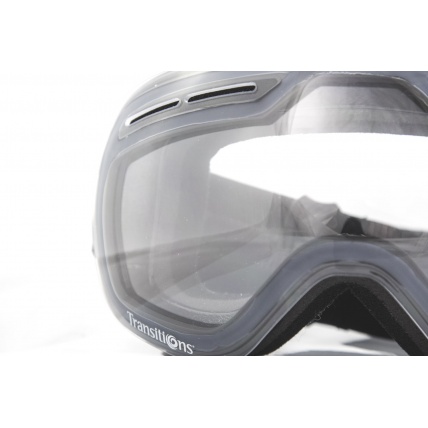 Dragon X1s Flux Black Transitions Clear Snowboard Goggle